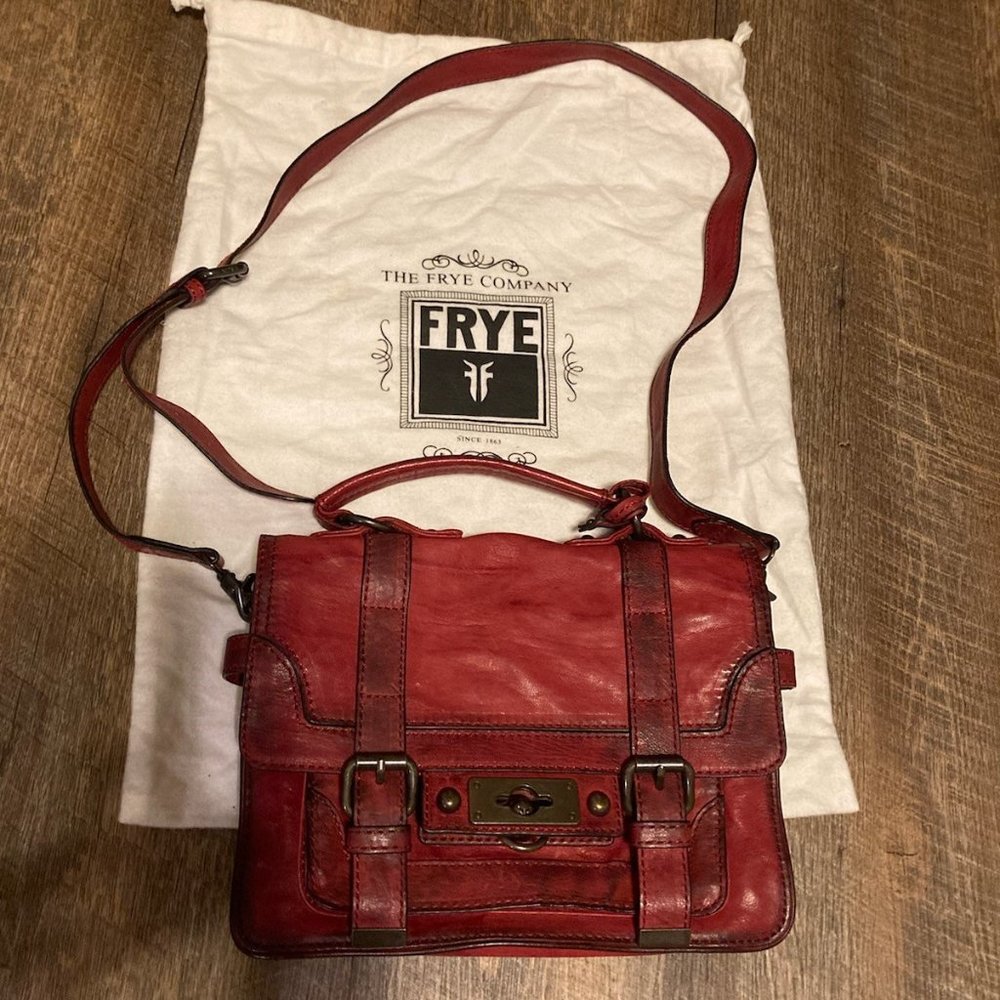 New Frye Messenger Crossbody
